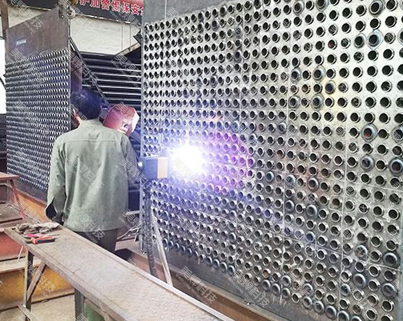 全位置管板焊接设备应用于江苏省换热器行业项目(图1)