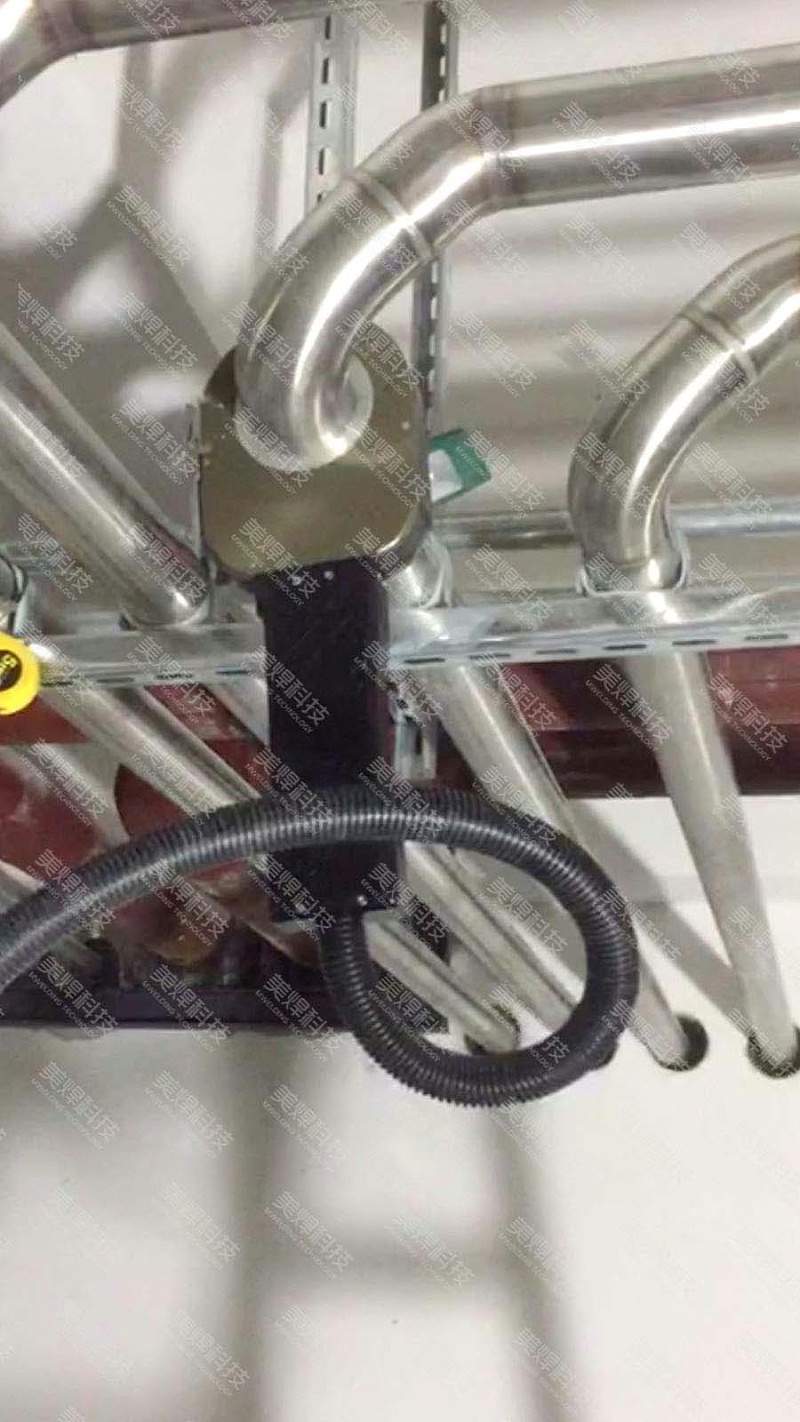 封闭式管管焊接设备应用于上海管道安装行业项目(图1)