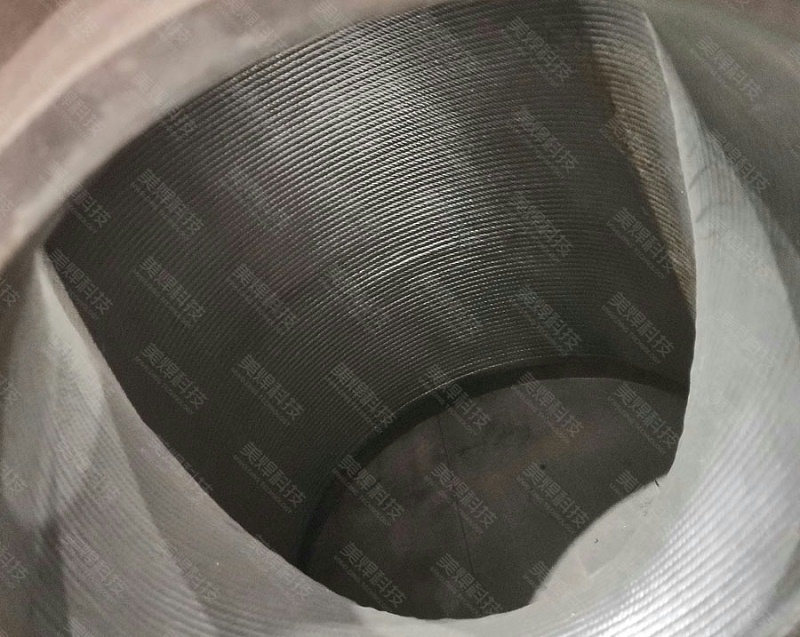 立式自动堆焊设备应用于山东管道工程行业项目(图1)